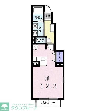 スプリングカレントの物件間取画像